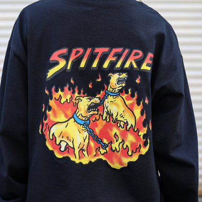SPITFIRE / HELL HOUNDS Ⅱ L/S TEE (BLACK)