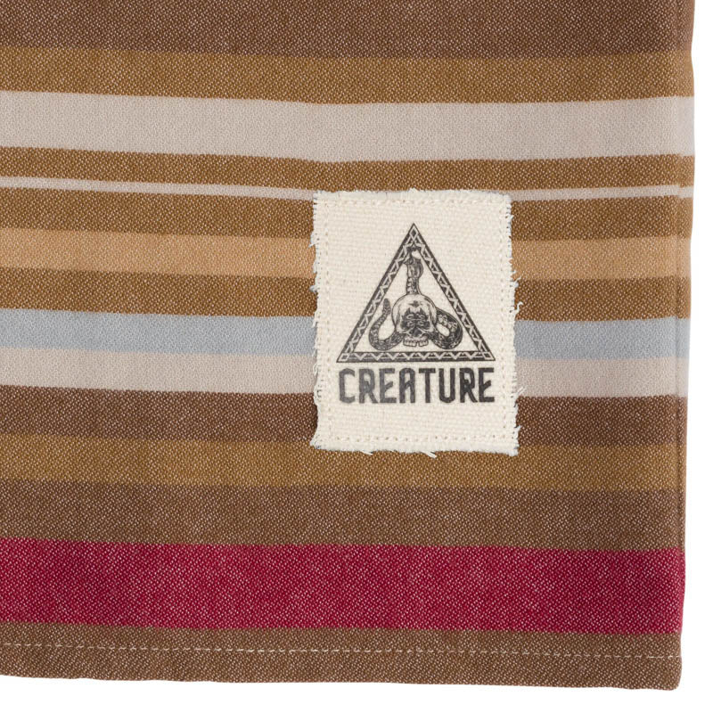 CREATURE / TAKE WARNING FLANNEL SHIRT (DESERT RISE)