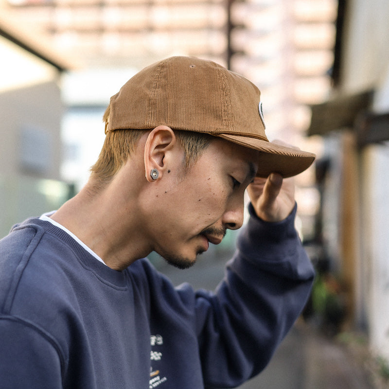 BRIXTON / PARSONS NETPLUS MP SNAPBACK CAP (GOLDEN BROWN)