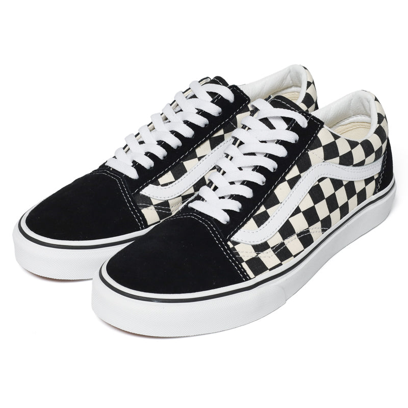 VANS / OLD SKOOL (“PRIMARY CHECK” BLACK/WHITE)