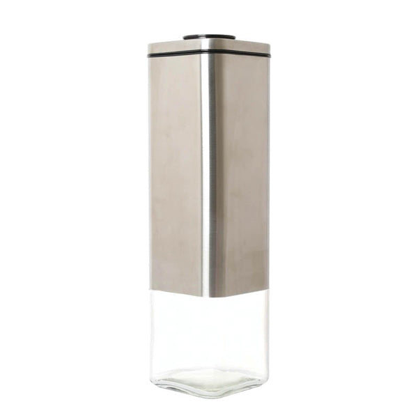 DULTON / CUBE JAR WITH PRESS LID L