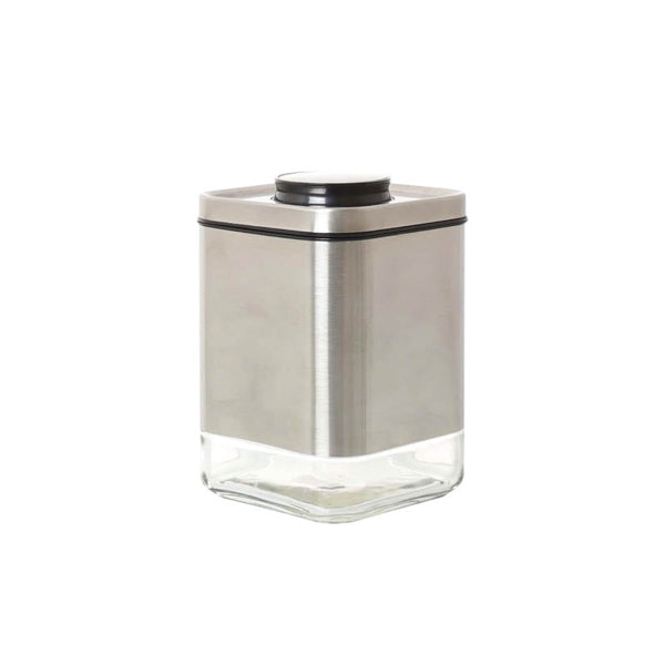 DULTON / CUBE JAR WITH PRESS LID S