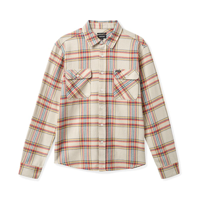 レインボー」 ブリクストンBOWERY LW ULTRA FLANNEL 01391 - メンズ