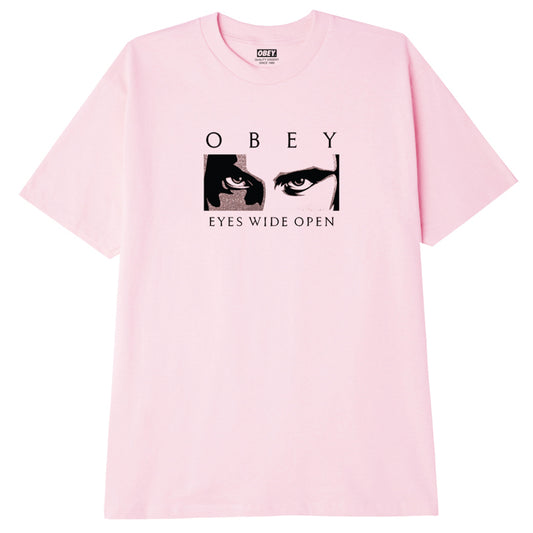 OBEY / OBEY EYES WIDE OPEN CLASSIC TEE (PINK)