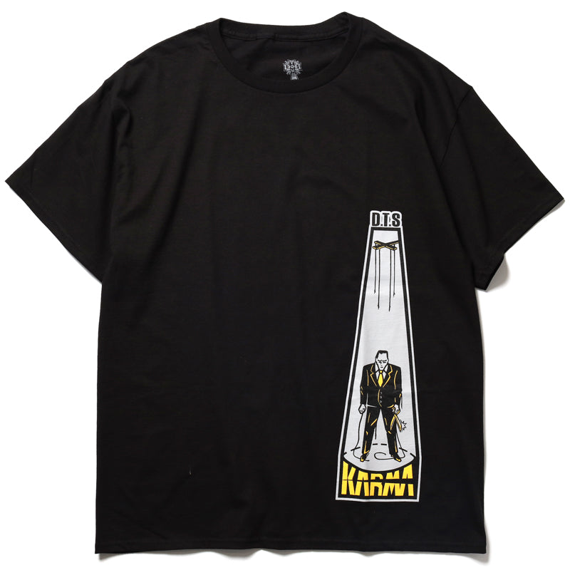 DOGTOWN / KARMA TSOCHEFF PUPPET TEE (BLACK)