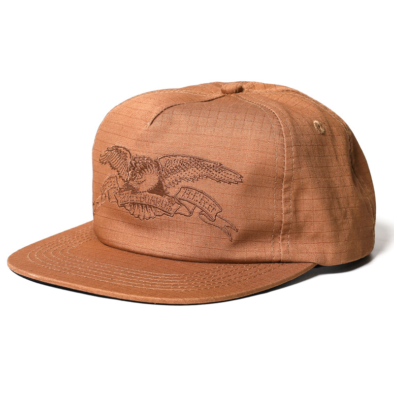 ANTIHERO / BASIC EAGLE SNAPBACK CAP (BROWN/BROWN)