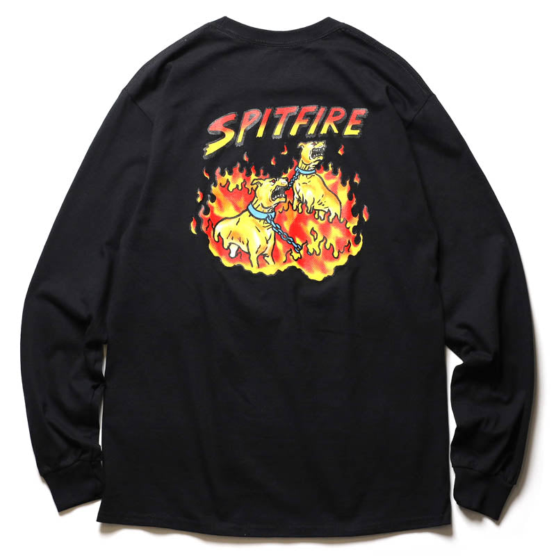 SPITFIRE / HELL HOUNDS Ⅱ L/S TEE (BLACK)