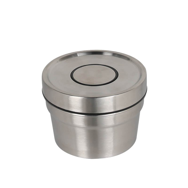 DULTON / STAINLESS JAR WITH PRESS LID S