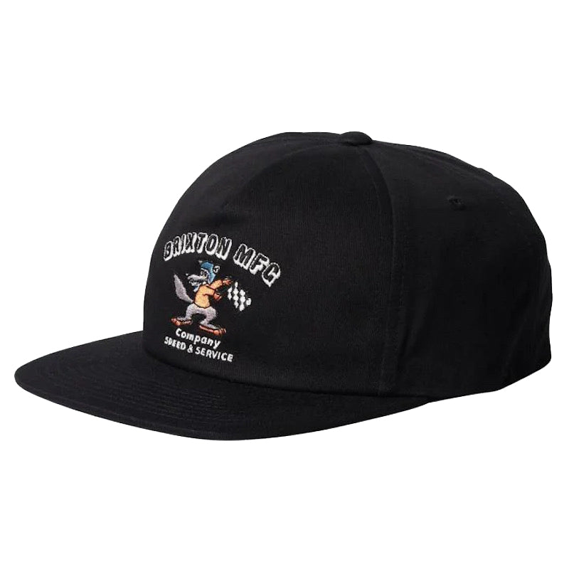 BRIXTON / WYNMORE MP SNAPBACK CAP (BLACK)