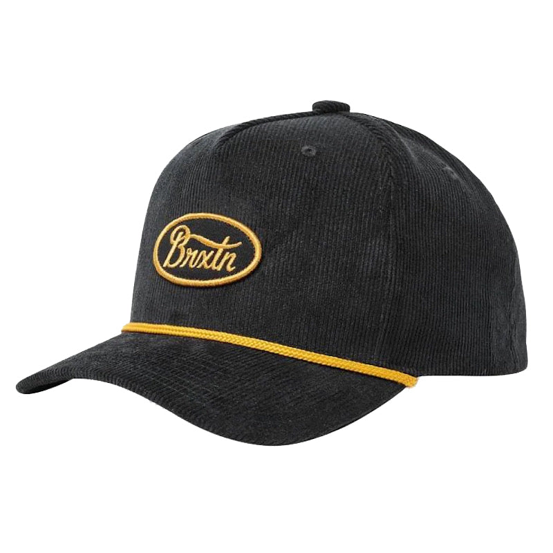 BRIXTON / PARSONS NETPLUS MP SNAPBACK CAP (BLACK)