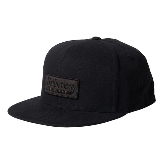 BRIXTON / STEADFAST HP SNAPBACK CAP (BLACK/BLACK)