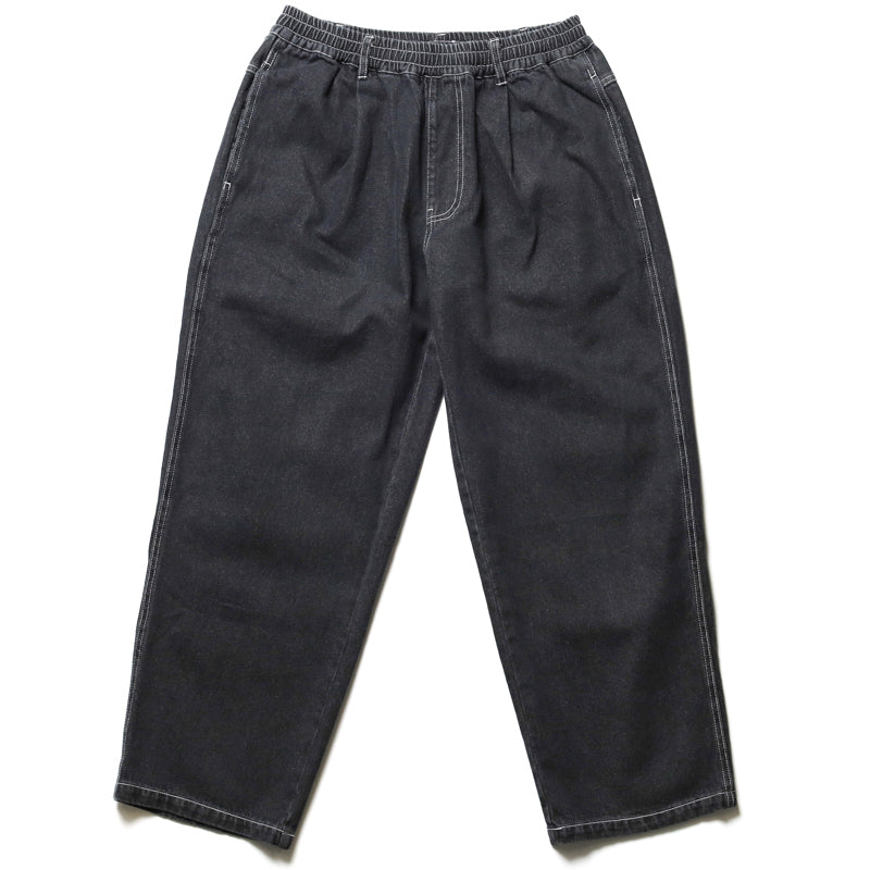 SANTA CRUZ / LTD LOGO PANTS (BLACK DENIM)