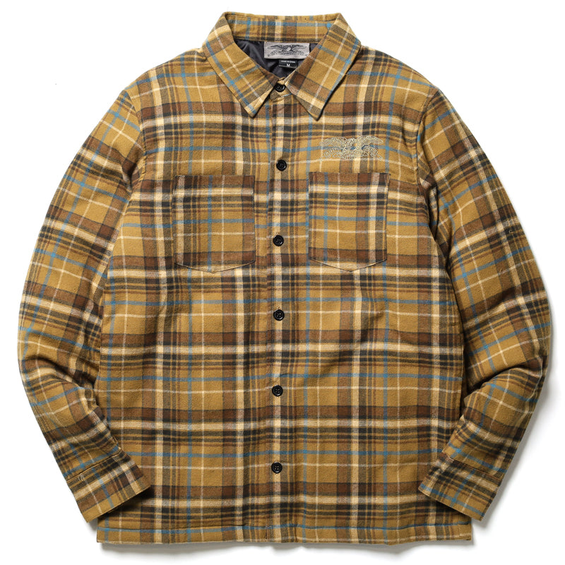 ANTIHERO / BASIC EAGLE FLANNEL JACKET (MULTI COLOR)