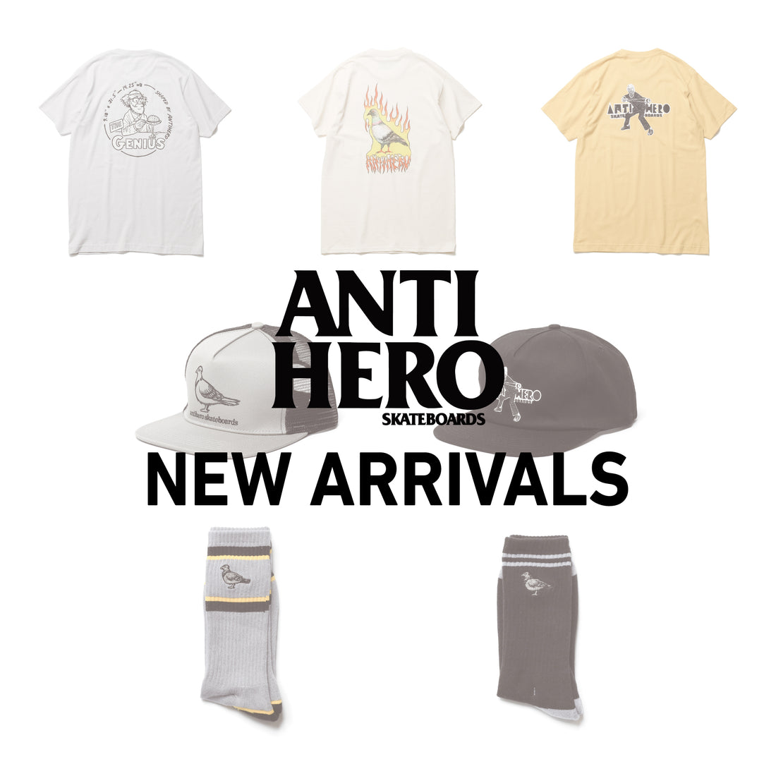 【ANTIHERO】7点新入荷