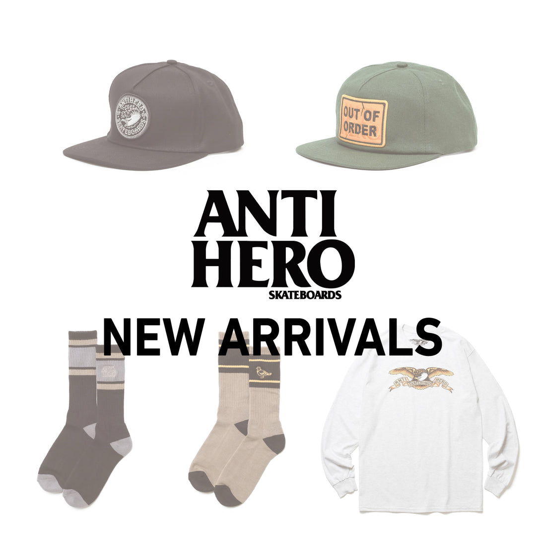 【ANTIHERO】5点新入荷