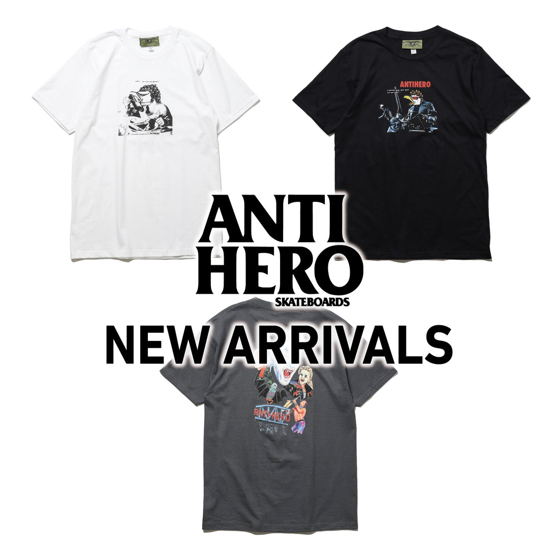 【ANTIHERO】3点新入荷
