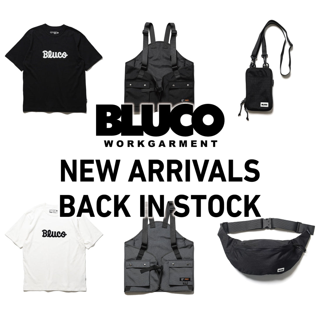 【BLUCO】 5点新入荷 1点再入荷
