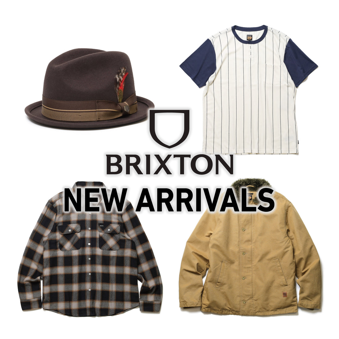 【BRIXTON】4点新入荷