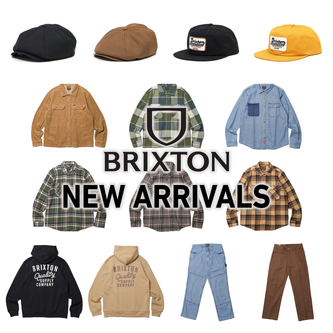 【BRIXTON】14点新入荷