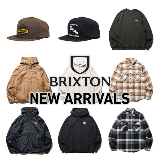 【BRIXTON】9点新入荷