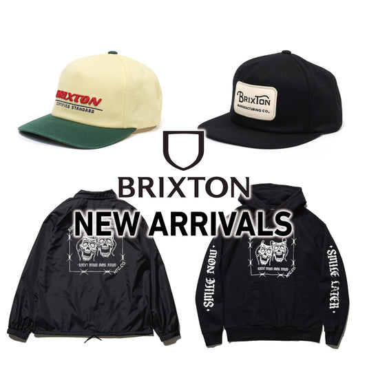 【BRIXTON】4点新入荷