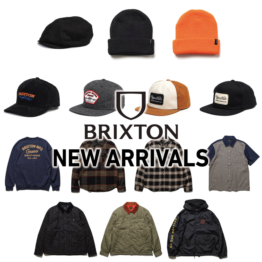 【BRIXTON】14点新入荷