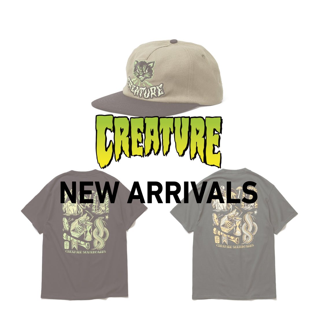 【CREATURE】3点新入荷