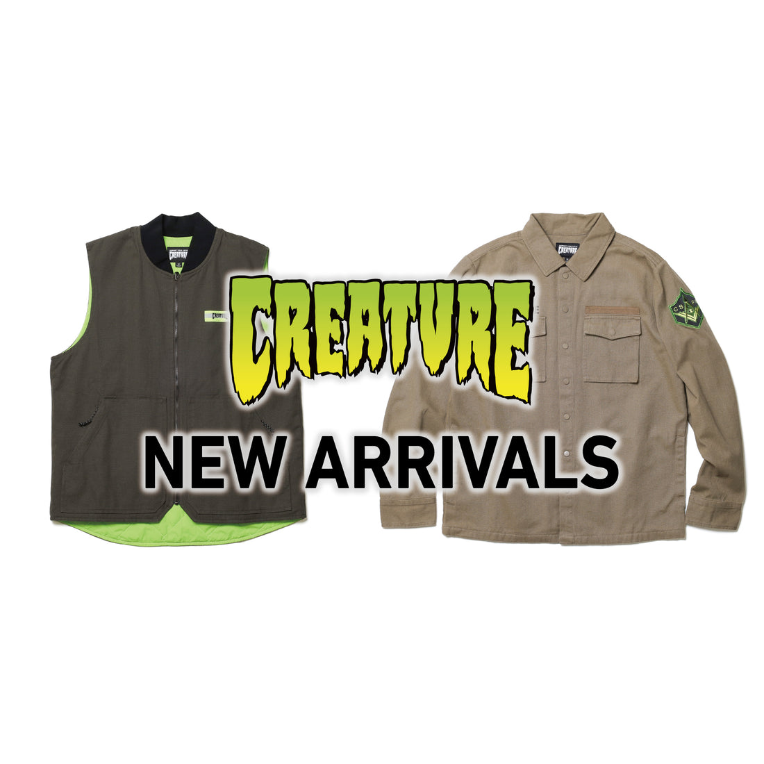 【CREATURE】2点新入荷