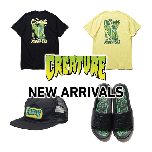 【CREATURE】4点新入荷