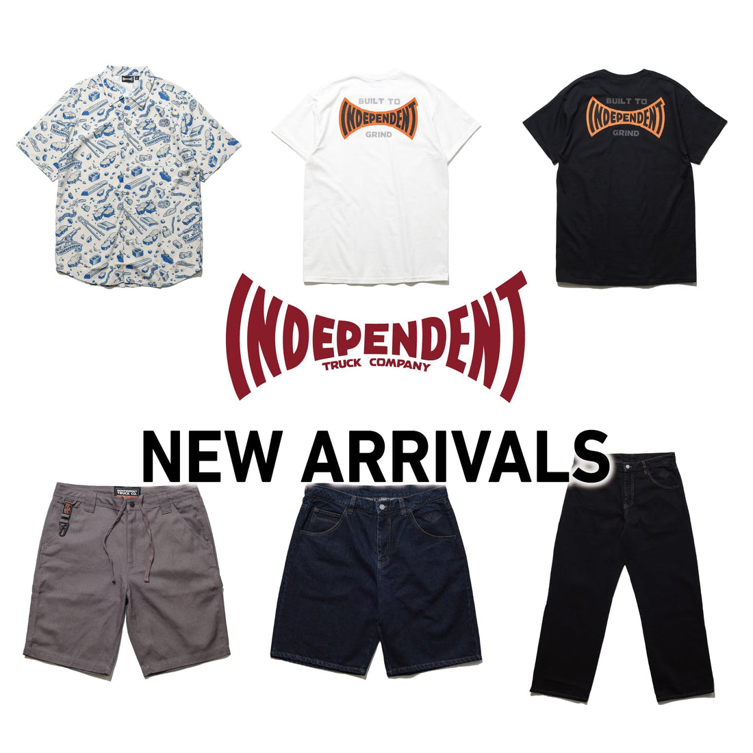 【INDEPENDENT】6点新入荷
