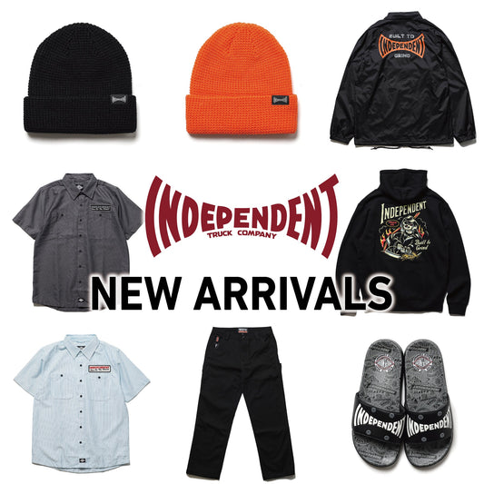 【INDEPENDENT】8点新入荷