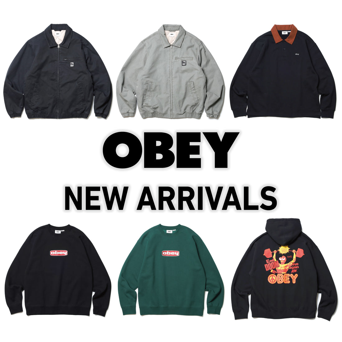 【OBEY】6点新入荷