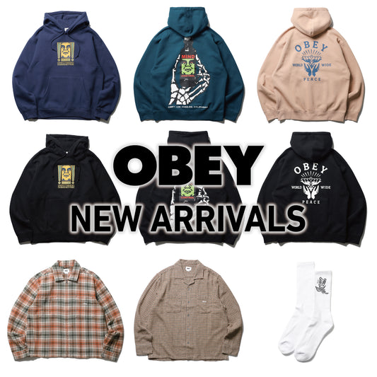 【OBEY】9点新入荷