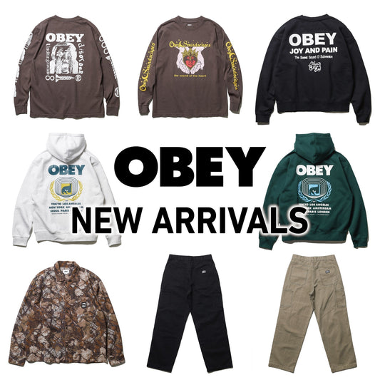 【OBEY】8点新入荷