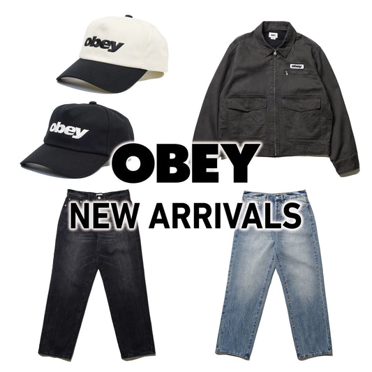 【OBEY】5点新入荷
