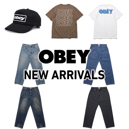 【OBEY】7点新入荷