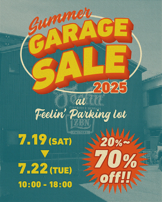 ※店頭限定【SUMMER GARAGE SALE】開催！
