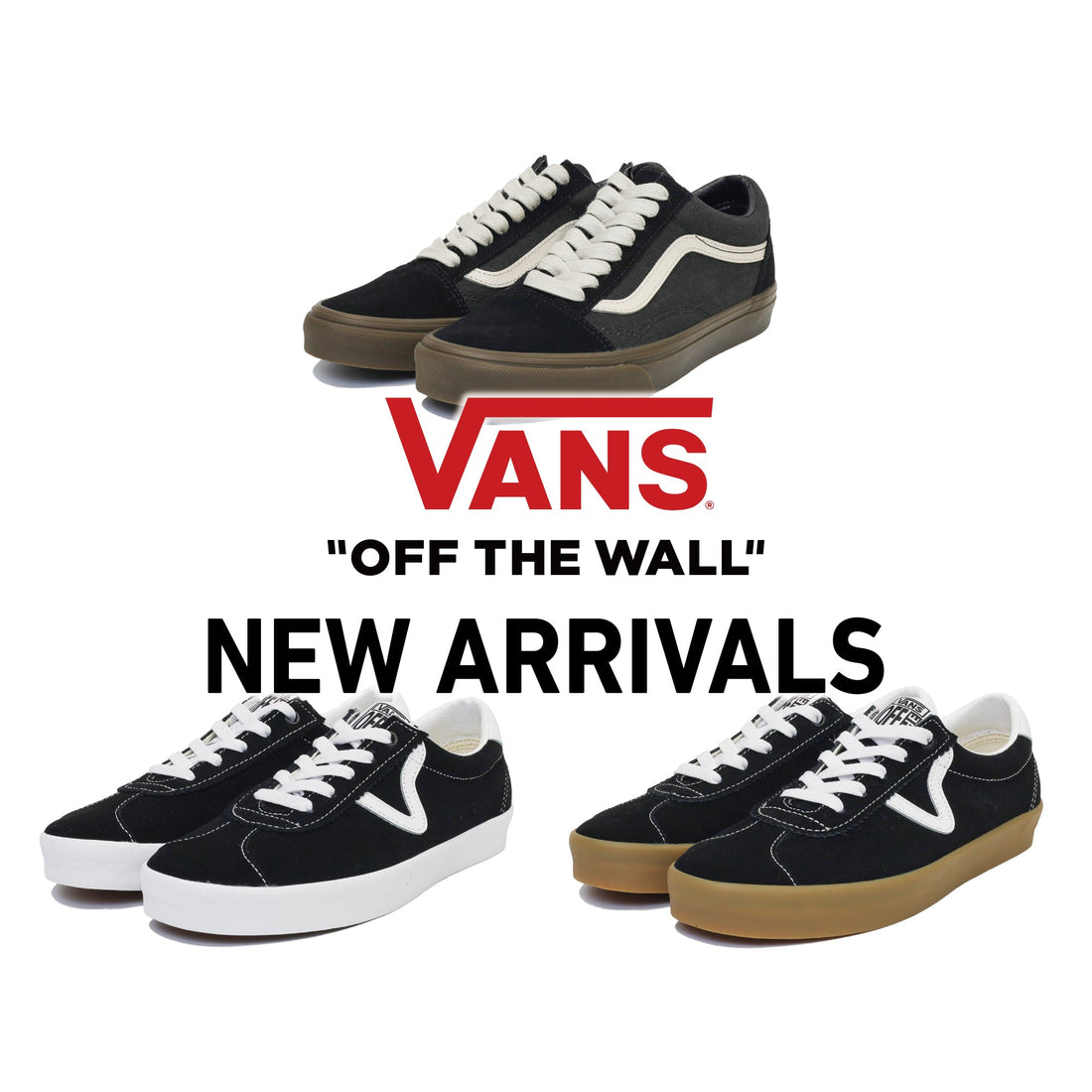 【VANS】3点新入荷