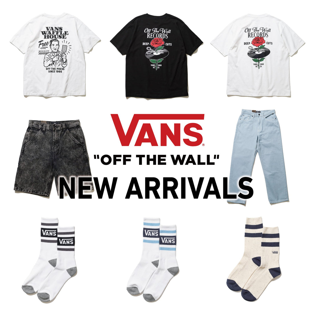 【VANS】8点新入荷