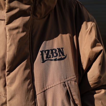 LZBN / LZBN LOGO HOODED JACKET (COYOTE)