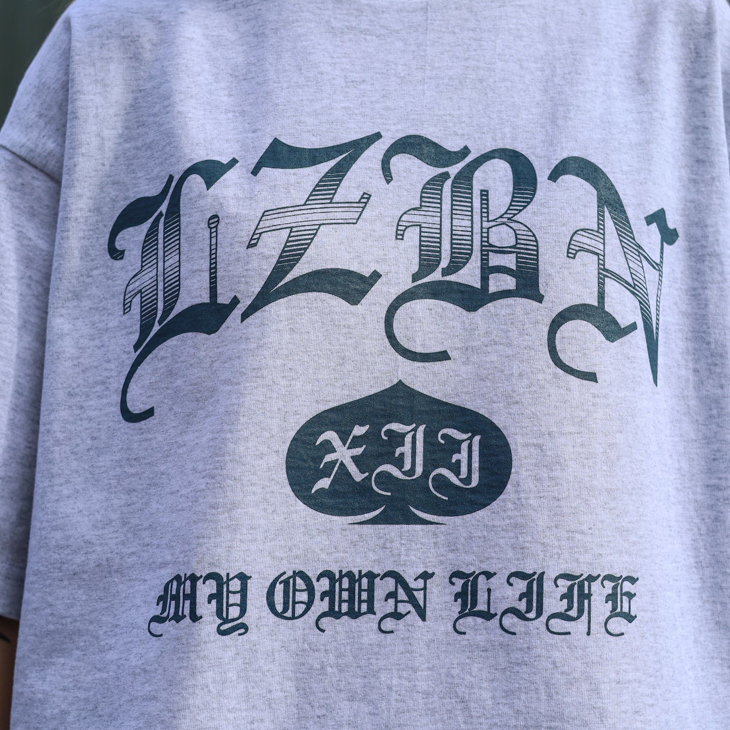 LZBN / OE COLLEGE HEAVYWEIGHT TEE (ASH)