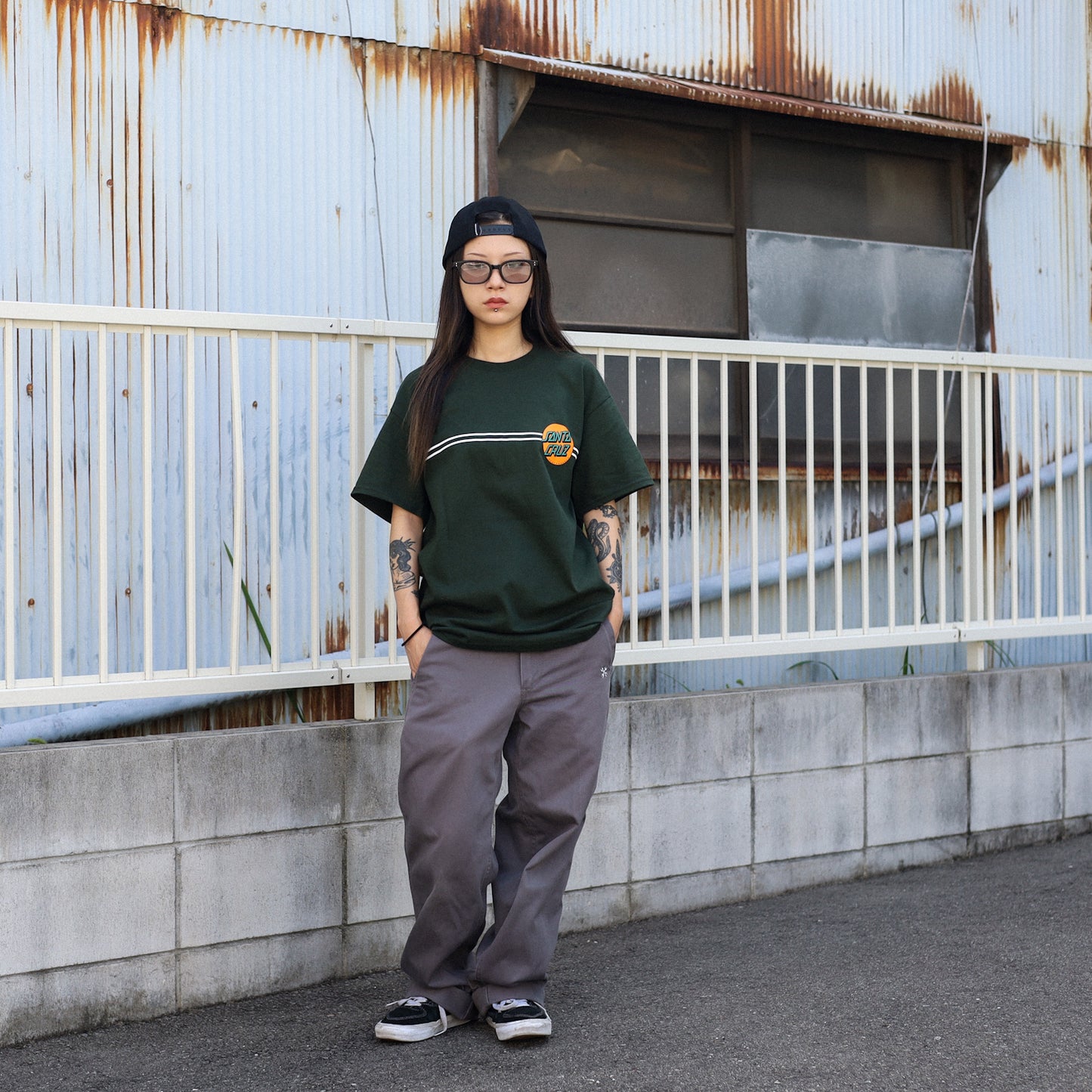 SANTA CRUZ / OTHER DOT S/S TEE (FOREST)