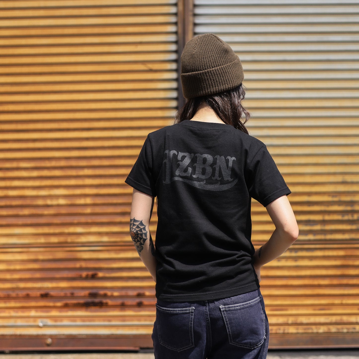 LZBN / KIDS LZBN LOGO TEE (ALL BLACK)