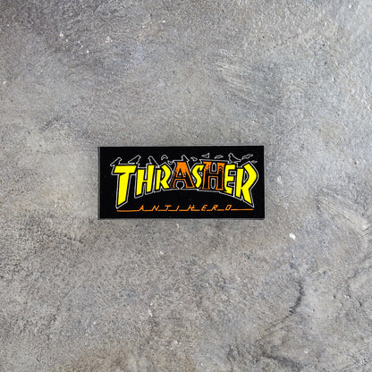 THRASHER X ANTIHERO / 5-PK STICKER