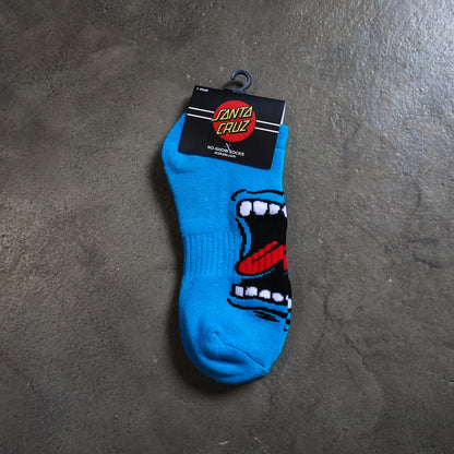 SANTA CRUZ / BIG MOUTH SOCKS (BLUE)