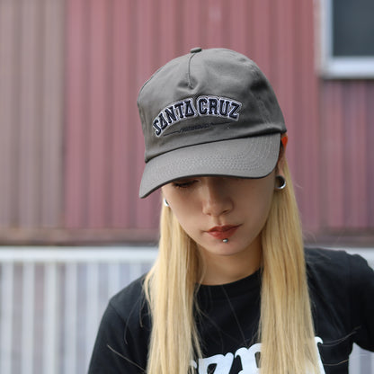 SANTA CRUZ / COLLEGIATE STRAPBACK CAP (ECO GREY)