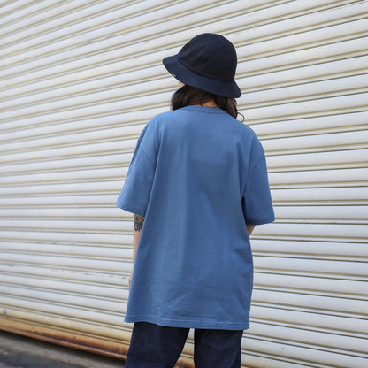 BLUCO / PRINT TEE -OLD- (SLATE BLUE)