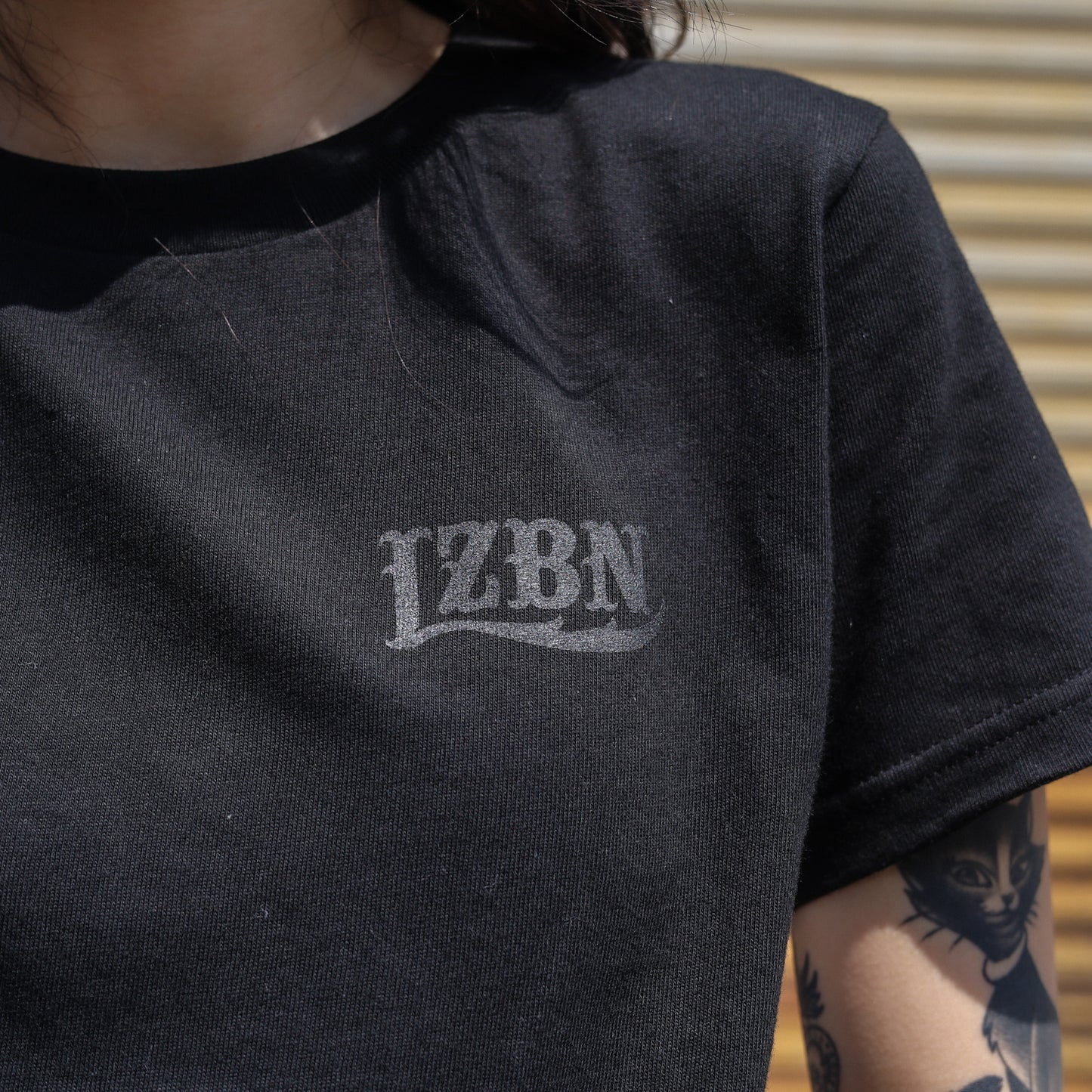 LZBN / KIDS LZBN LOGO TEE (ALL BLACK)