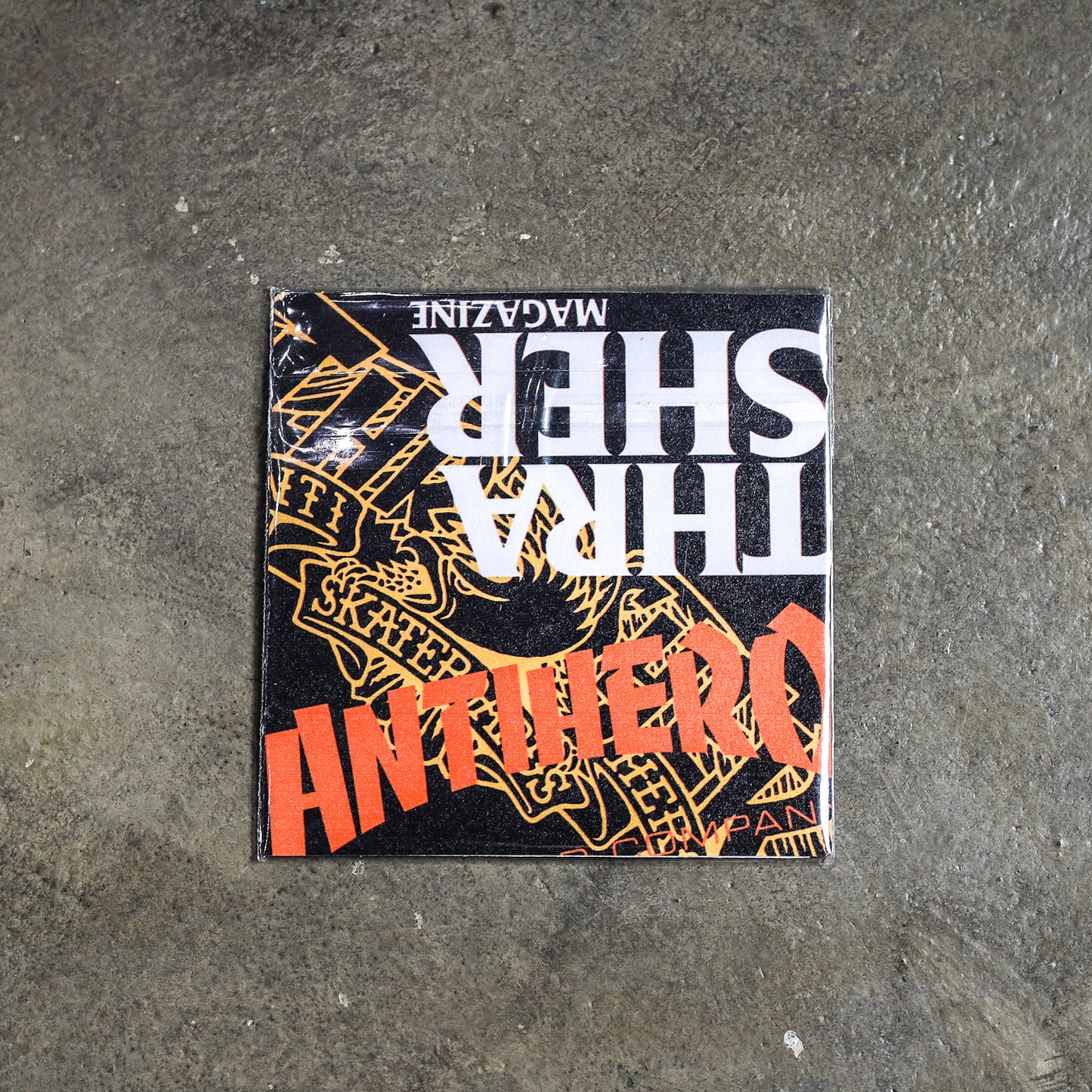 THRASHER X ANTIHERO / 5-PK STICKER