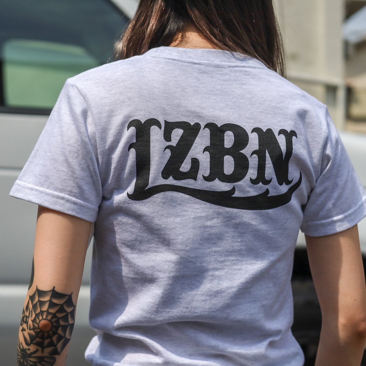 LZBN / KIDS LZBN LOGO TEE (ASH)